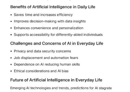 artificial intelligence in everyday life