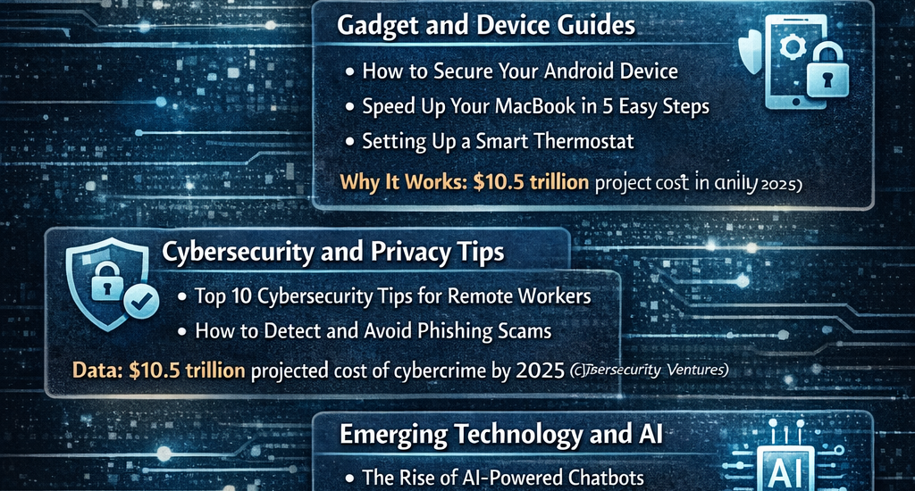 Informational tech posts