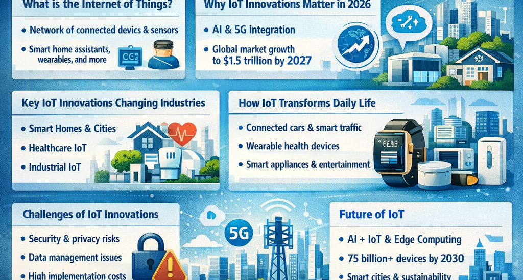Internet of Things (IoT) innovations