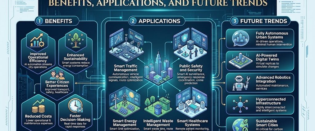 The Role of Agentic AI in Smart Cities: Benefits, Applications, and Future Trends