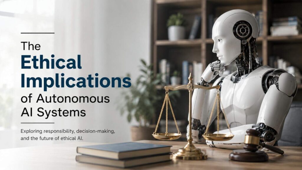 The Ethical Implications of Autonomous AI Systems